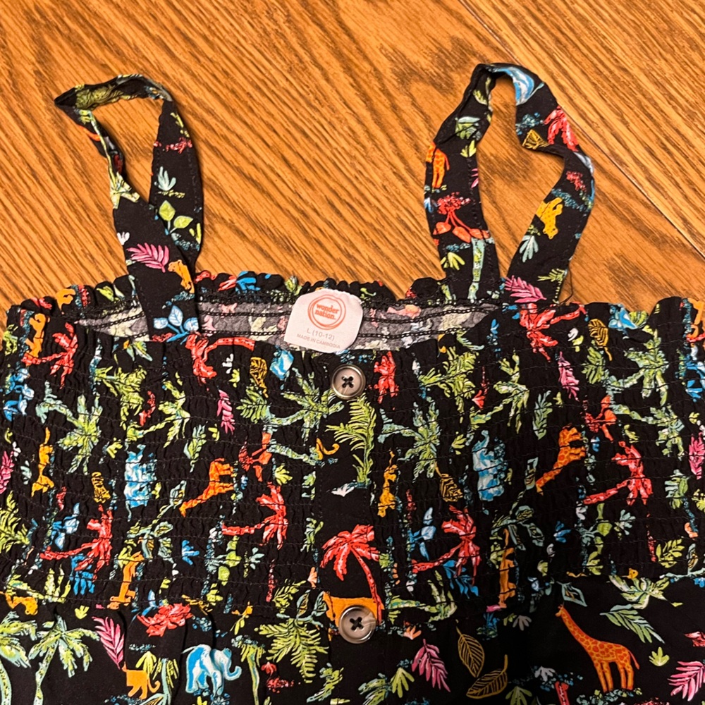 Wonder Nation Size 10/12 Sleeveless Sundress - Picture 2 of 4